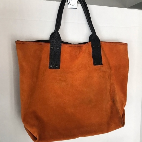 Stephane Verdino Suede Shoulder Tote - Picture 2 of 14